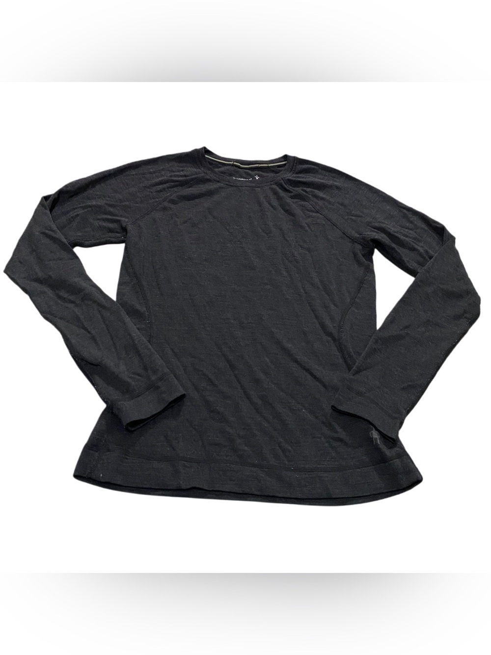 Smartwool Gray Merino Long-Sleeve Base Layer Wool Top Women’s Medium